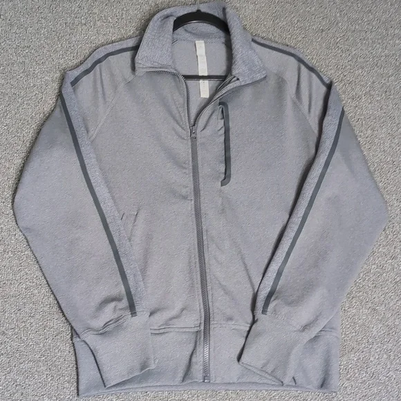 Lululemon Kung Fu Jacket II Size Small in Heathered Slate 2011 Gym Workout - Picture 4 of 14